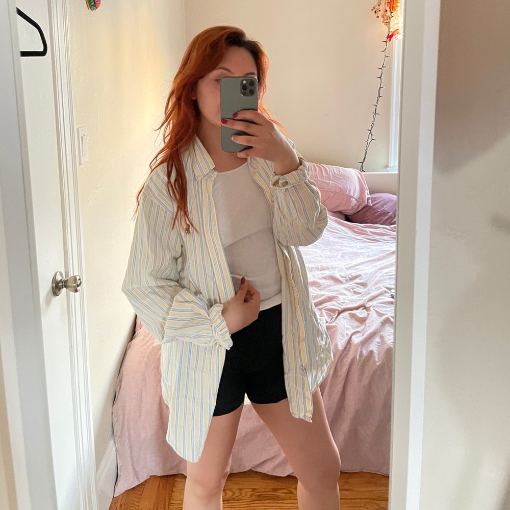 Vintage Ralph Lauren Dad striped button up
